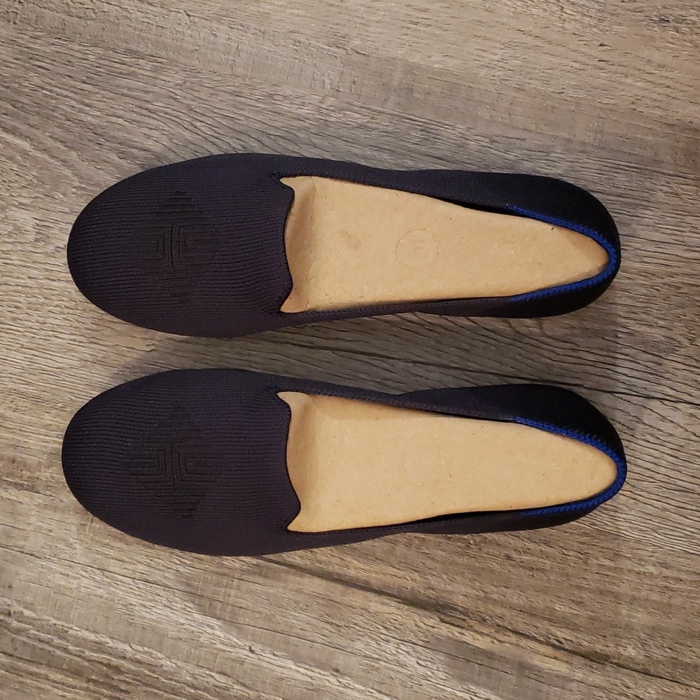 Rothy's Kids Loafer in Navy Crest